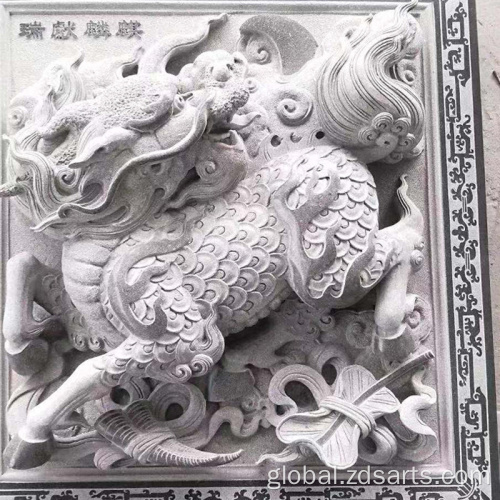 Stone Carving Unicorn Customized stone carving unicorn Manufactory